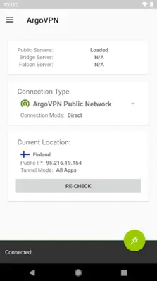 ArgoVPN android App screenshot 1